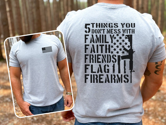 5 THINGS YOU DON'T MESS WITH TEE