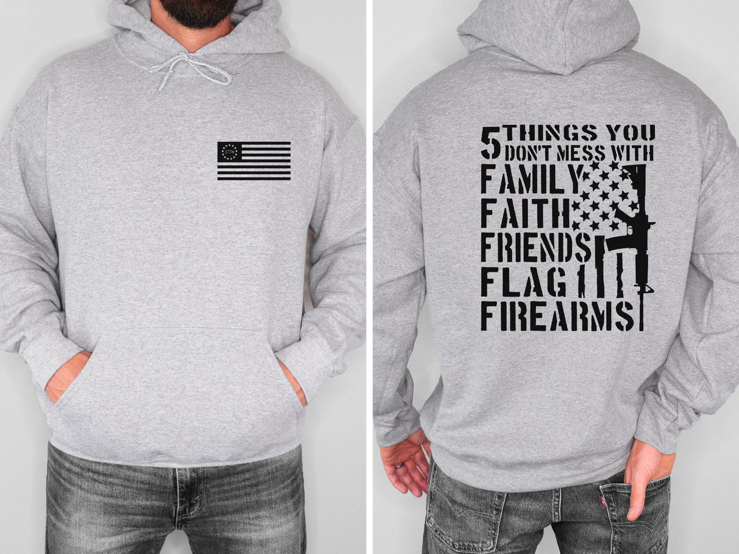 5 THINGS YOU DON'T MESS WITH HOODIE