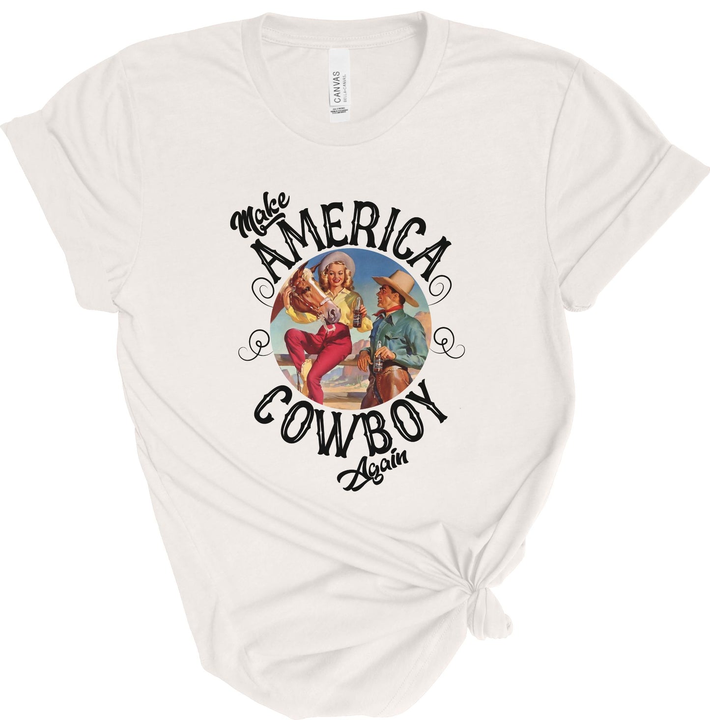 MAKE AMERICA COWBOY AGAIN TEE
