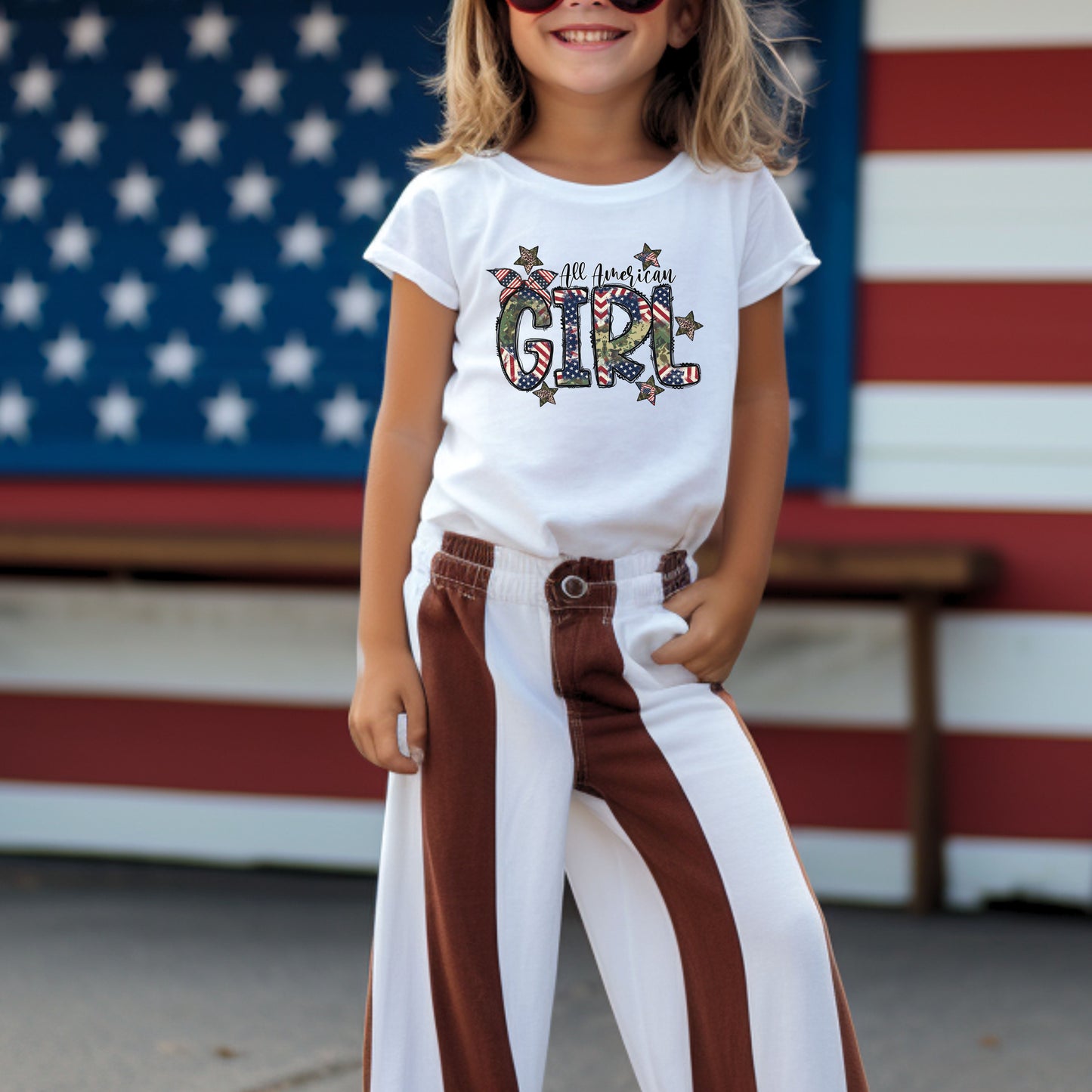ALL AMERICAN GIRL TEE