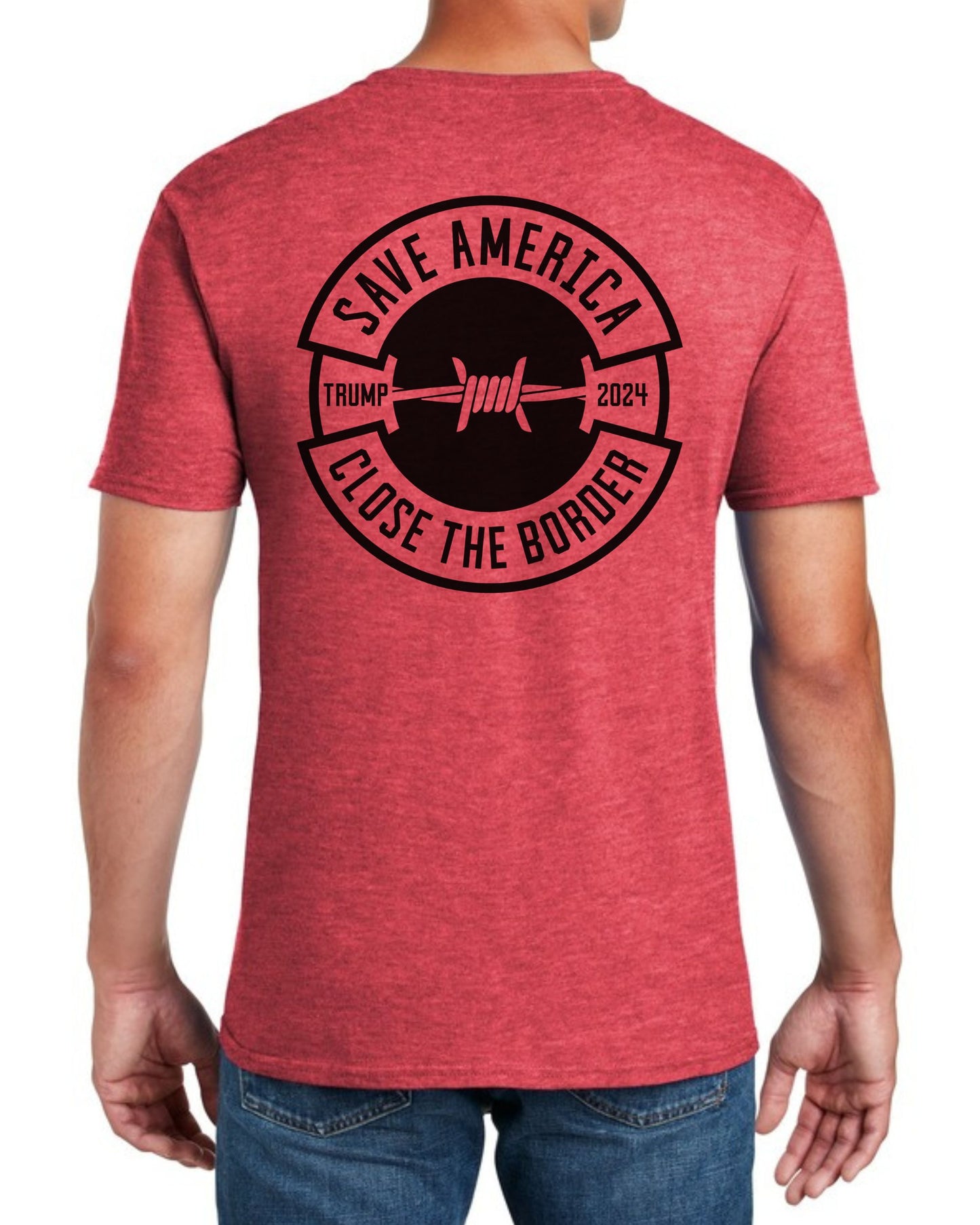 SAVE AMERICA - CLOSE THE BORDER TEE