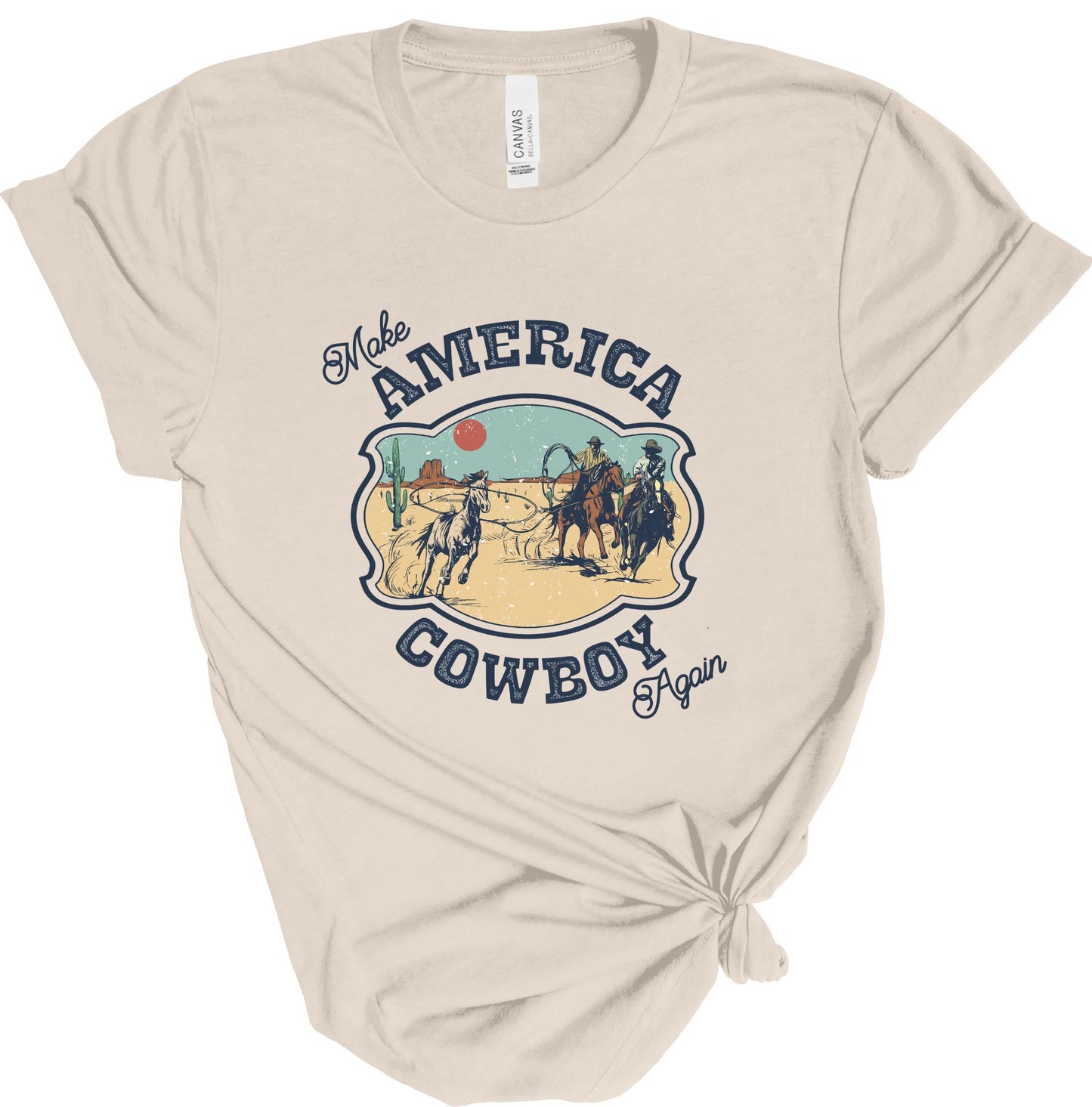 MAKE AMERICA COWBOY AGAIN TEE