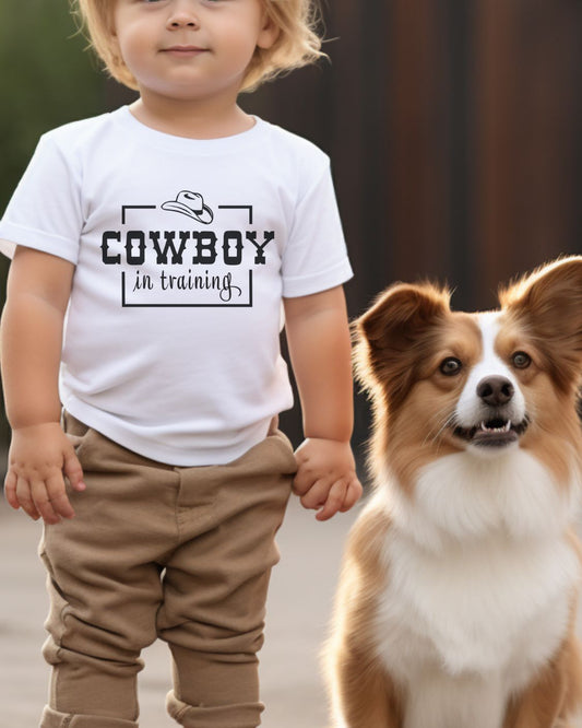 COWBOY IN TRAINING TEE
