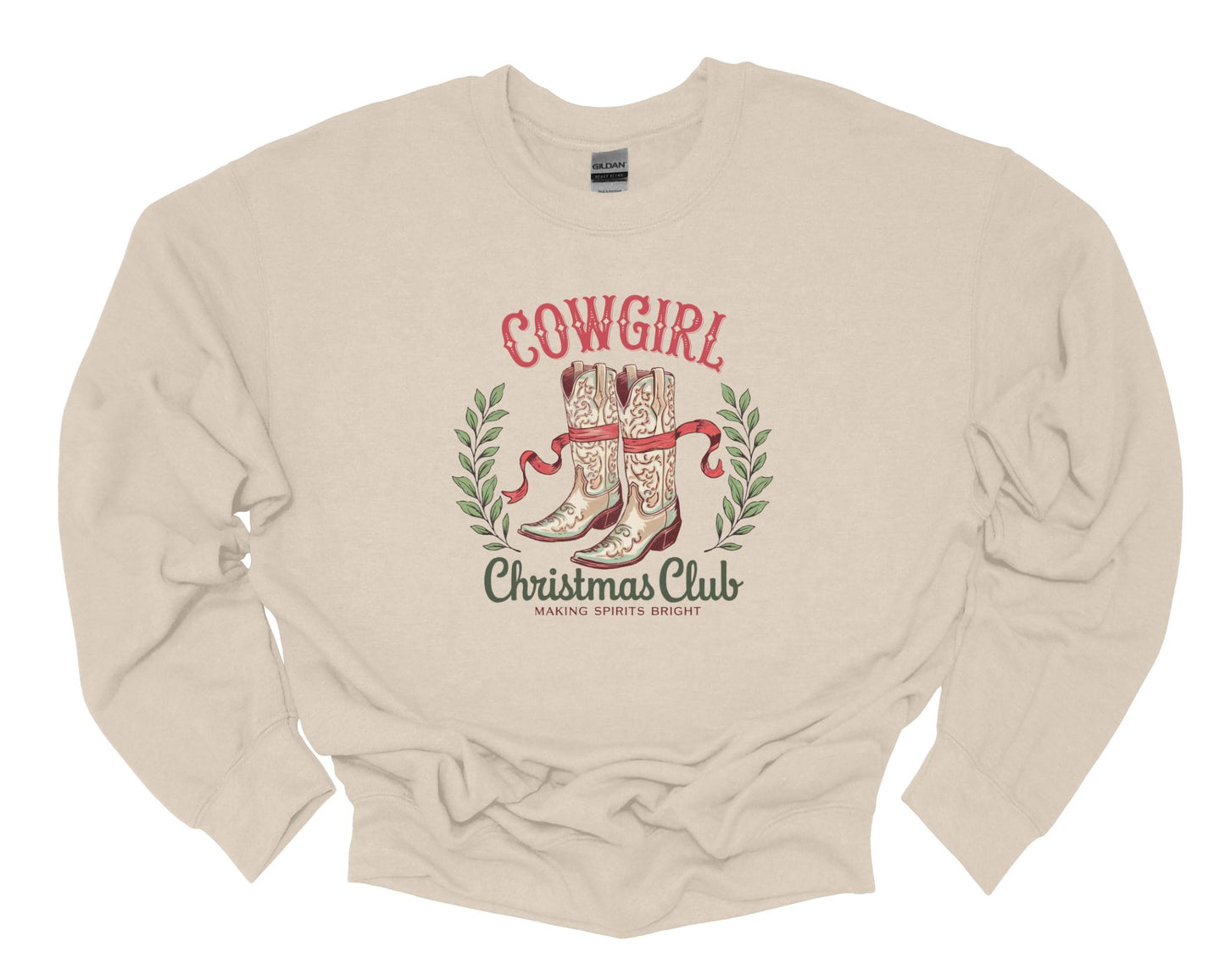 COWGIRL CHRISTMAS CLUB CREWNECK