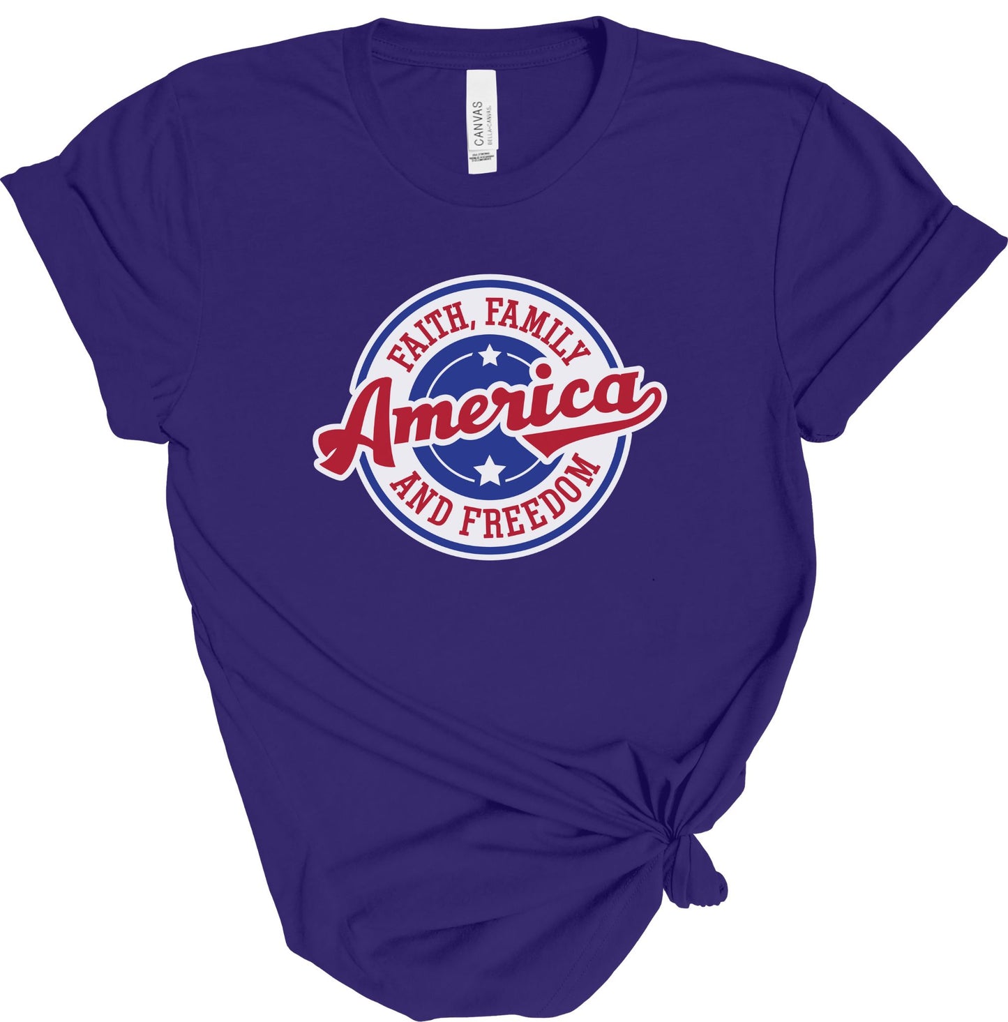 AMERICA FAITH, FAMILY & FREEDOM TEE