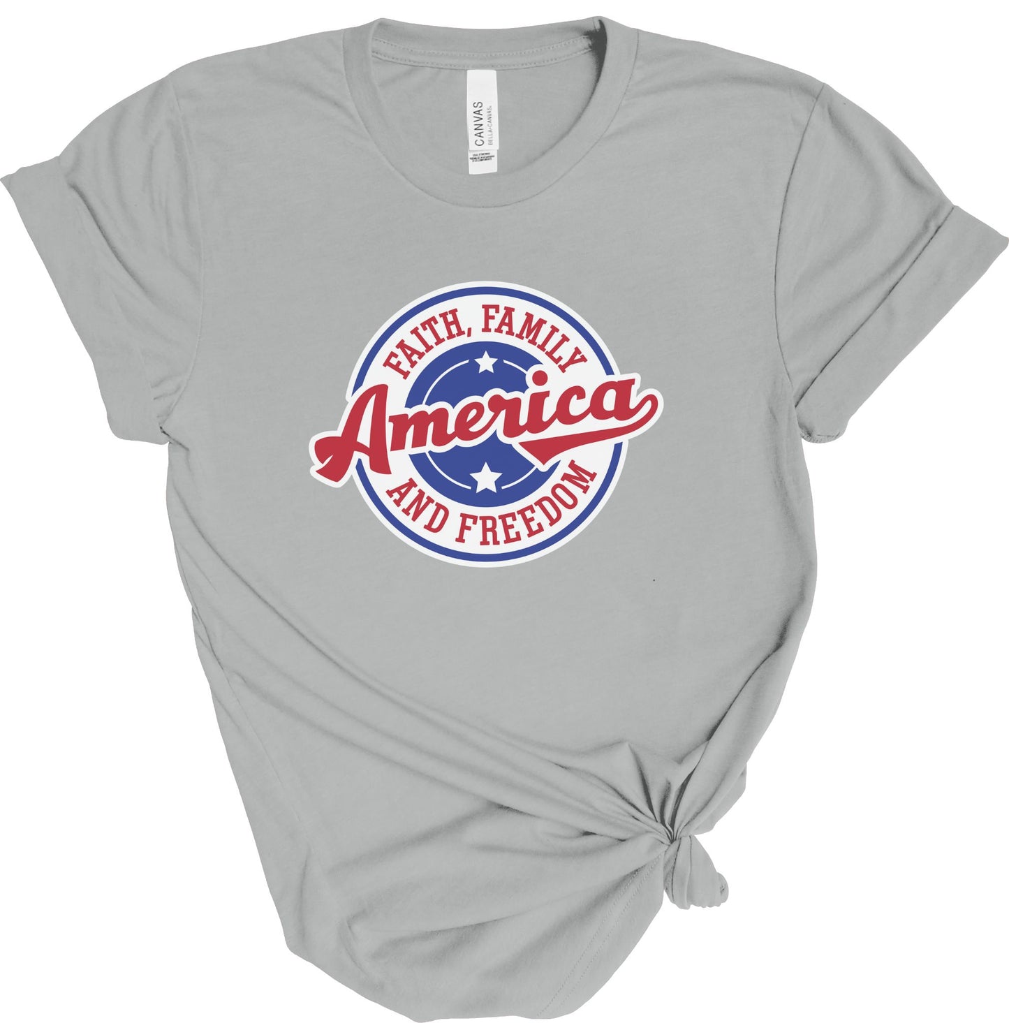 AMERICA FAITH, FAMILY & FREEDOM TEE