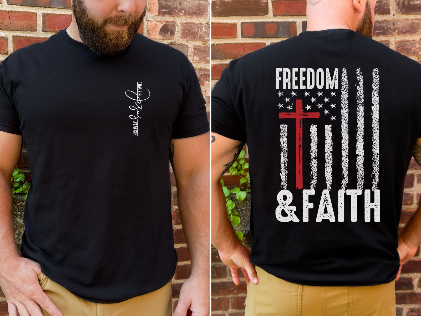 FREEDOM & FAITH TEE
