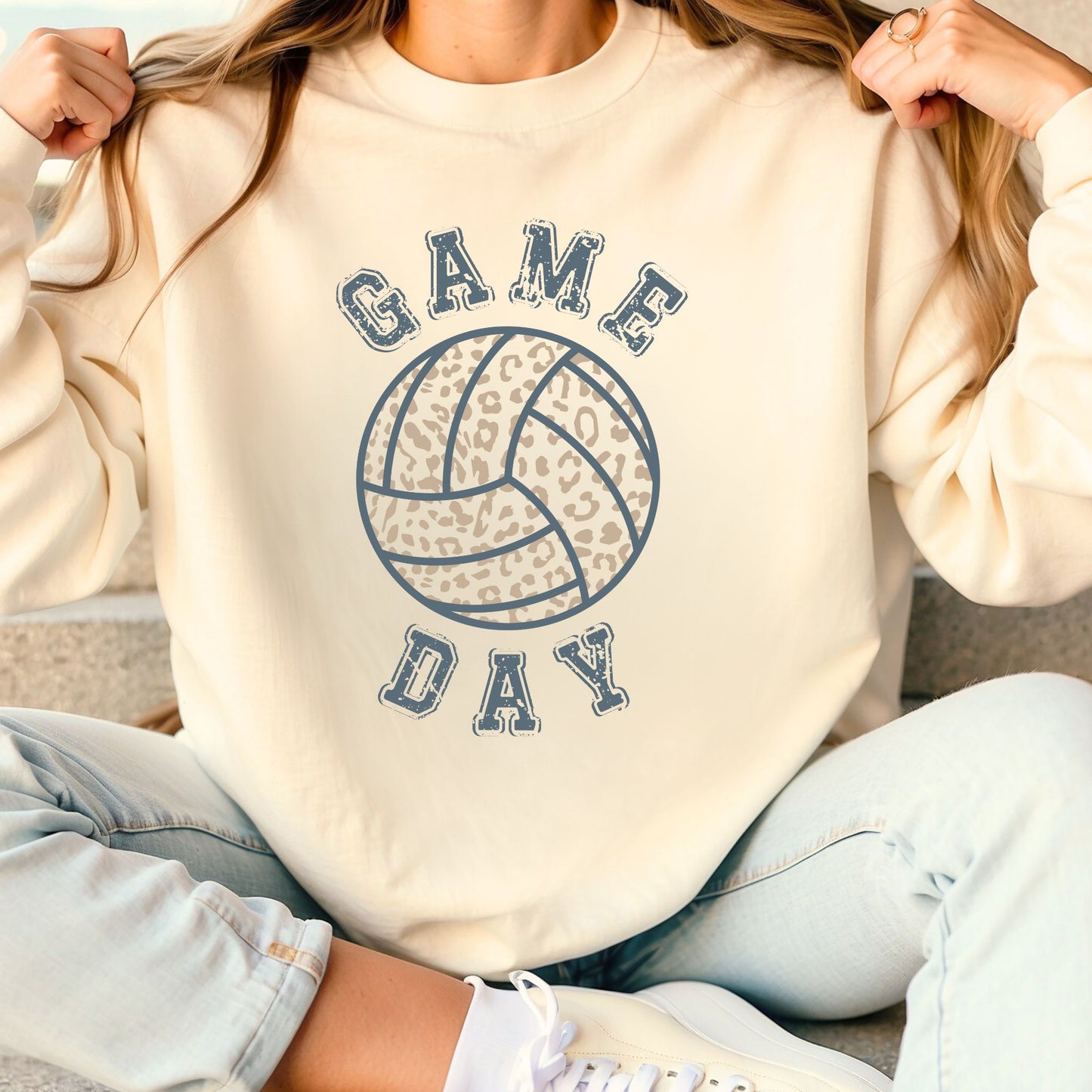 GAME DAY - VOLLEYBALL CREWNECK