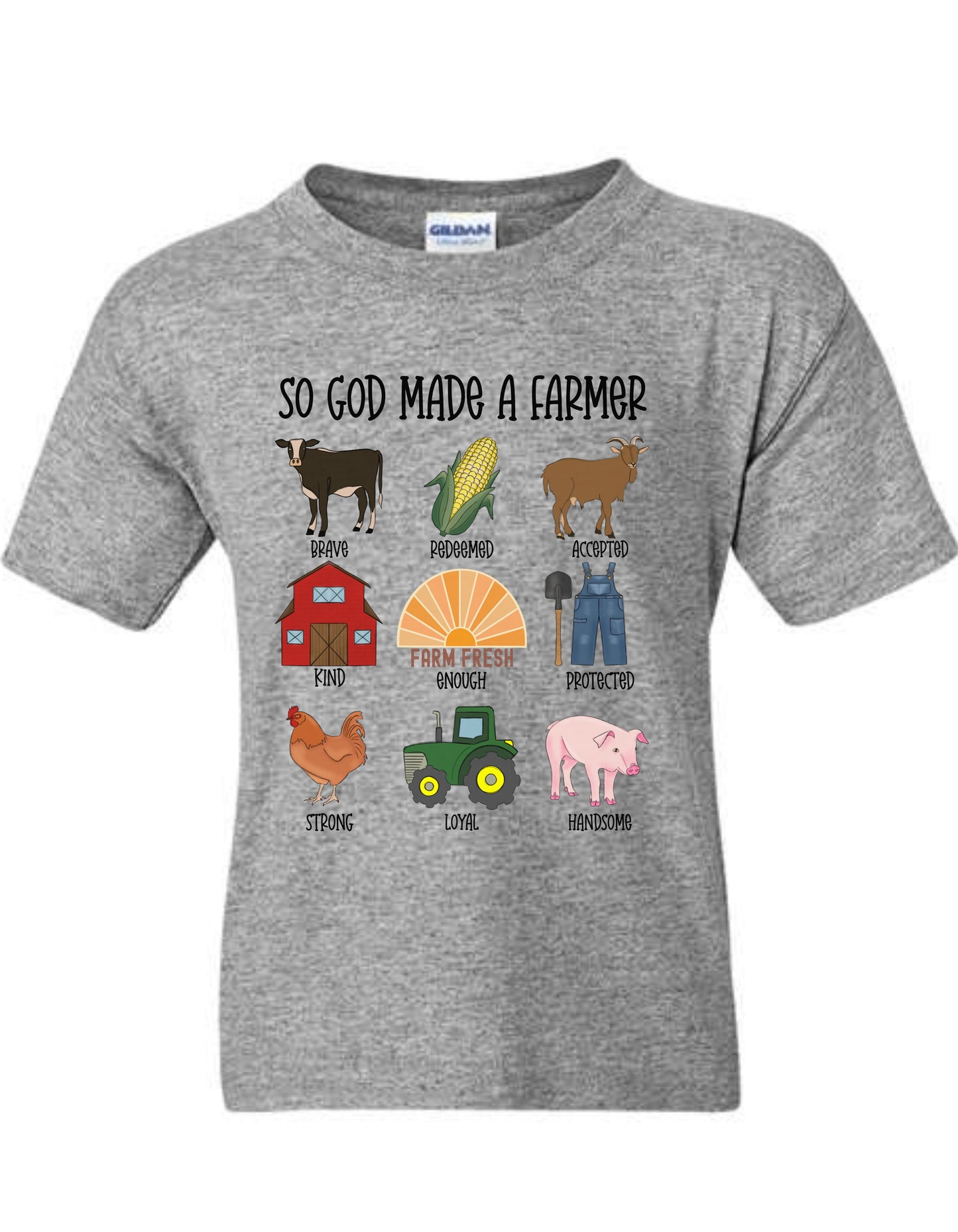 SO GOD MADE A FARMER TEE