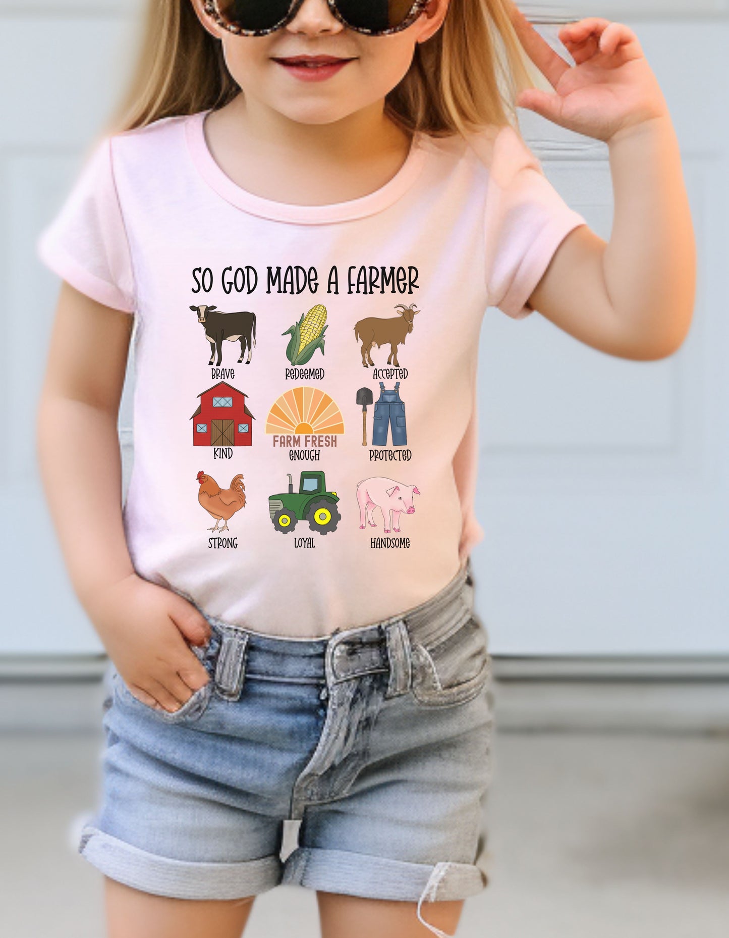 SO GOD MADE A FARMER TEE