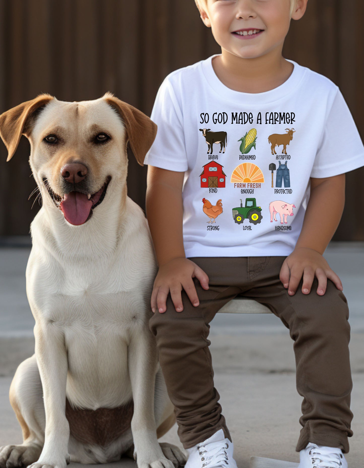 SO GOD MADE A FARMER TEE