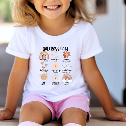 GOD SAYS I AM......... TEE