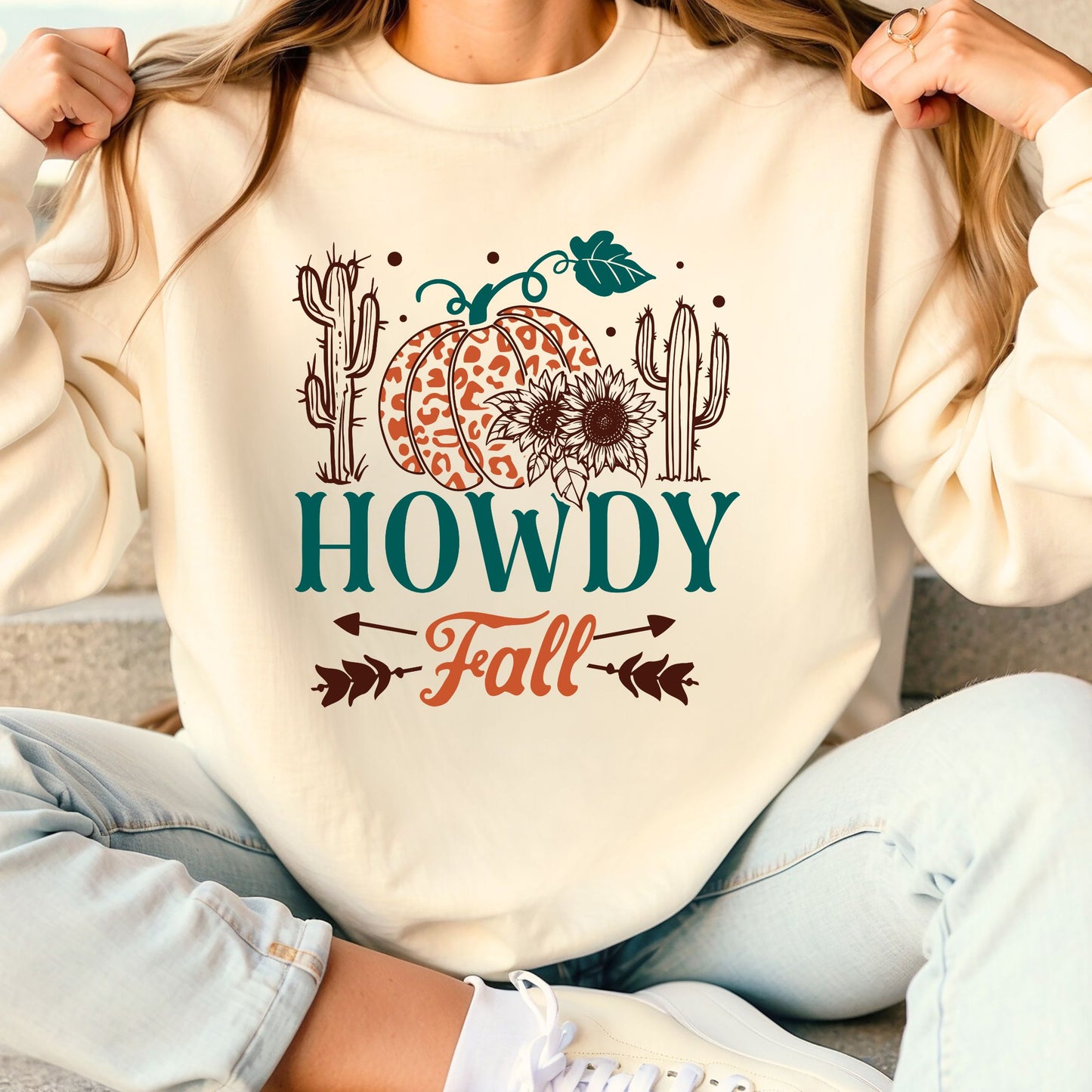 HOWDY FALL CREWNECK