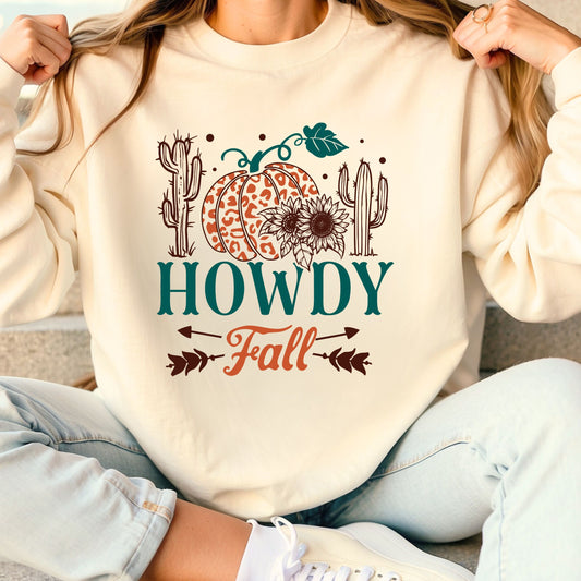 HOWDY FALL CREWNECK