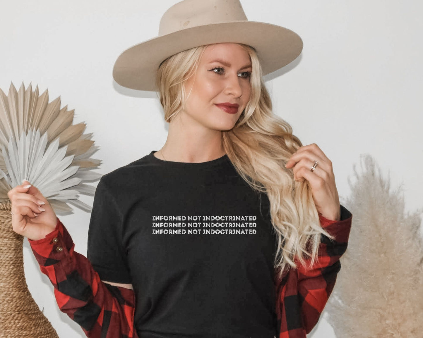 INFORMED NOT INDOCRINATED TEE