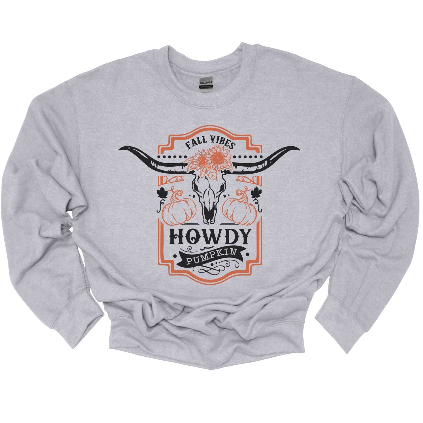 LONGHORN FALL VIBES CREWNECK