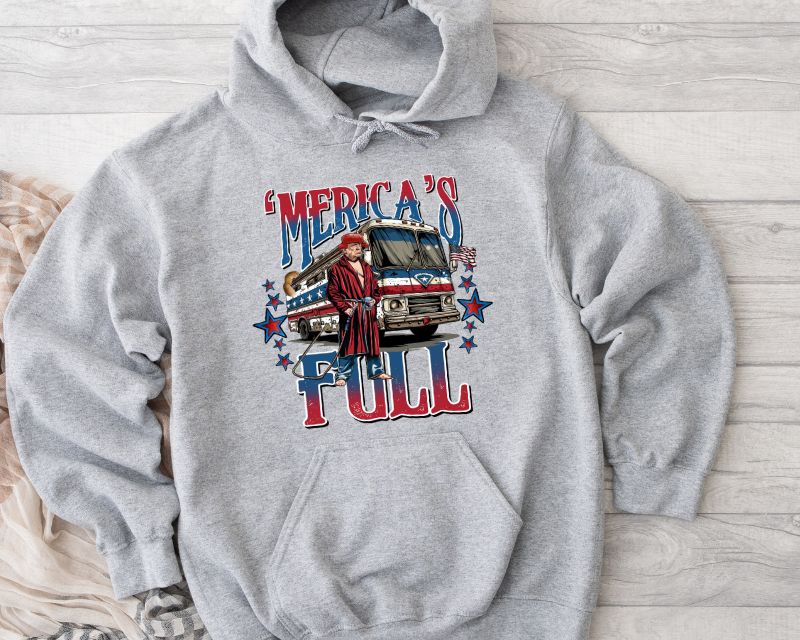 'MERICA'S FULL HOODIE