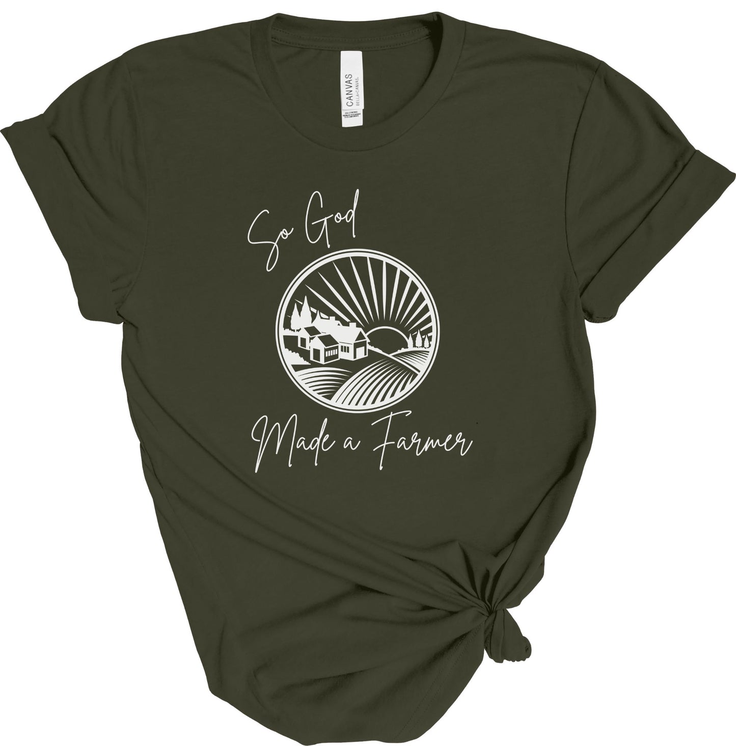 SO GOD MADE A FARMER TEE