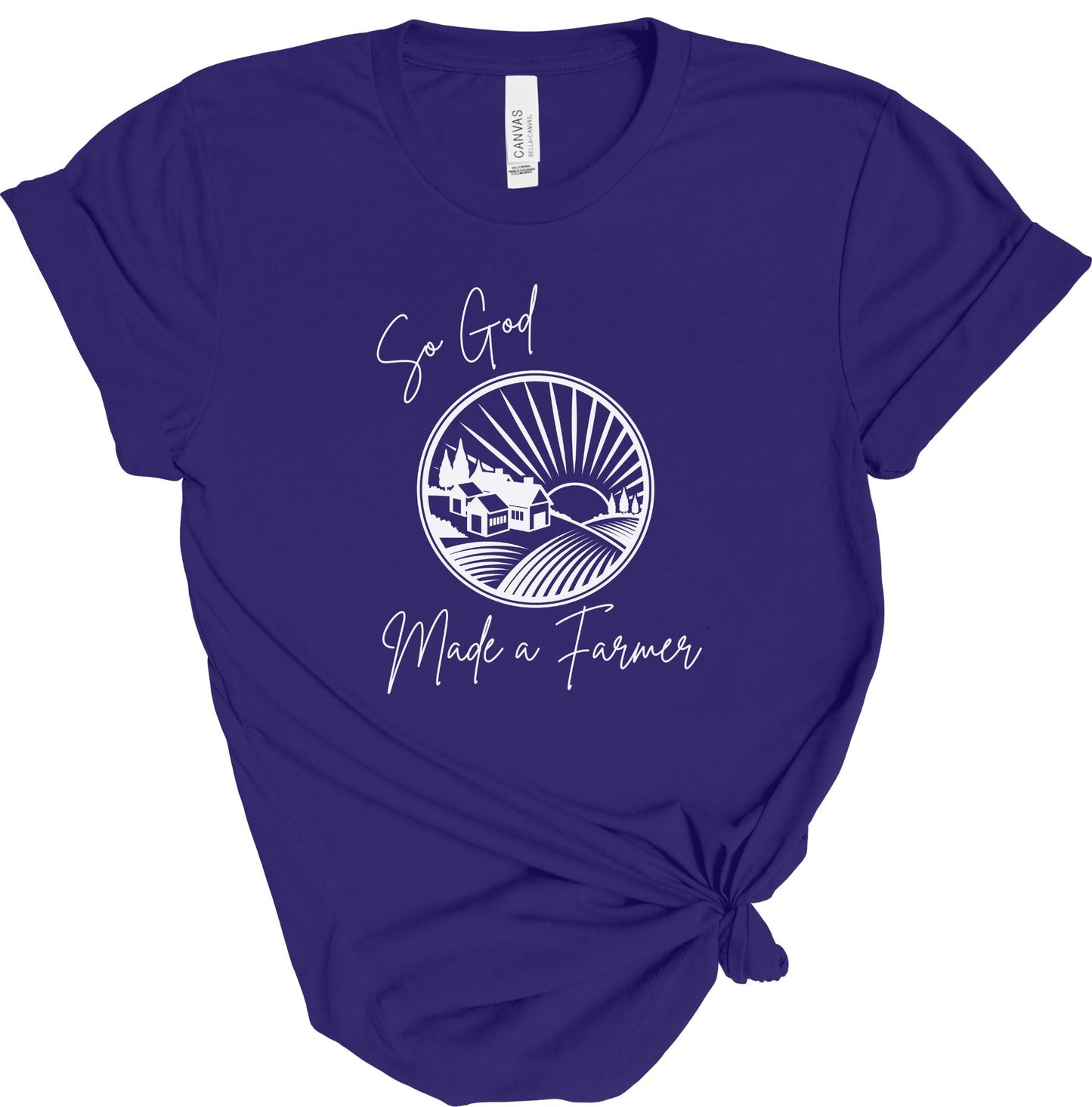 SO GOD MADE A FARMER TEE