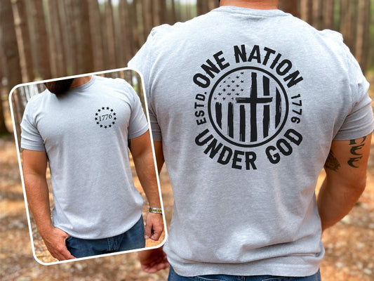 ONE NATIOIN UNDER GOD TEE