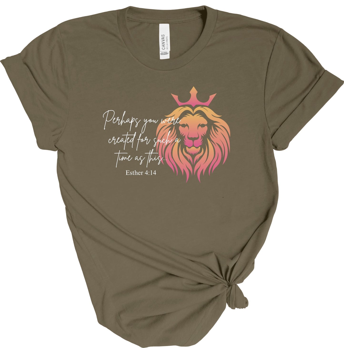PERHAPS YOU WERE CREATED FOR A TIME LIKE THIS TEE