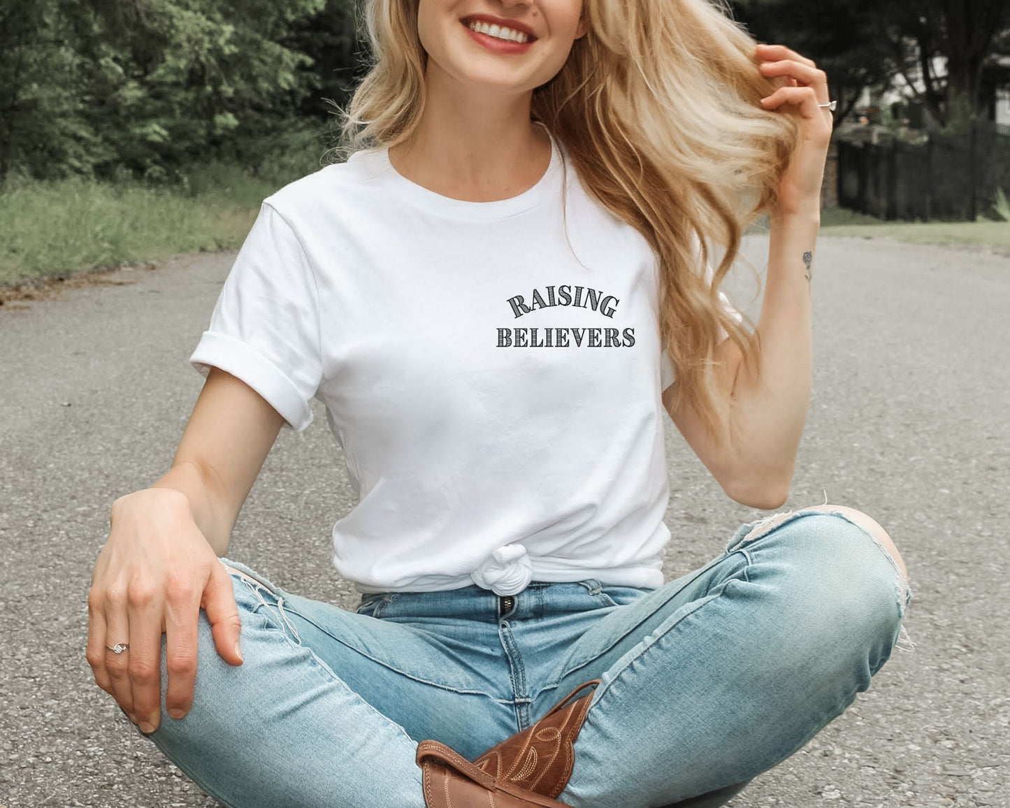 RAISING BELIEVERS TEE