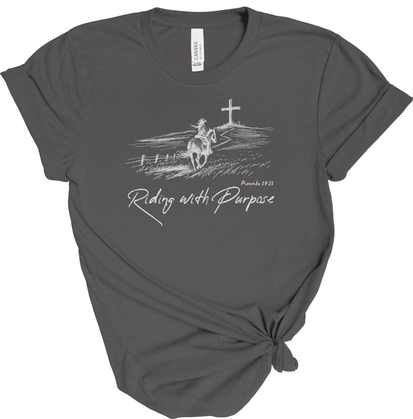 RIDING WITH PURPOSE TEE