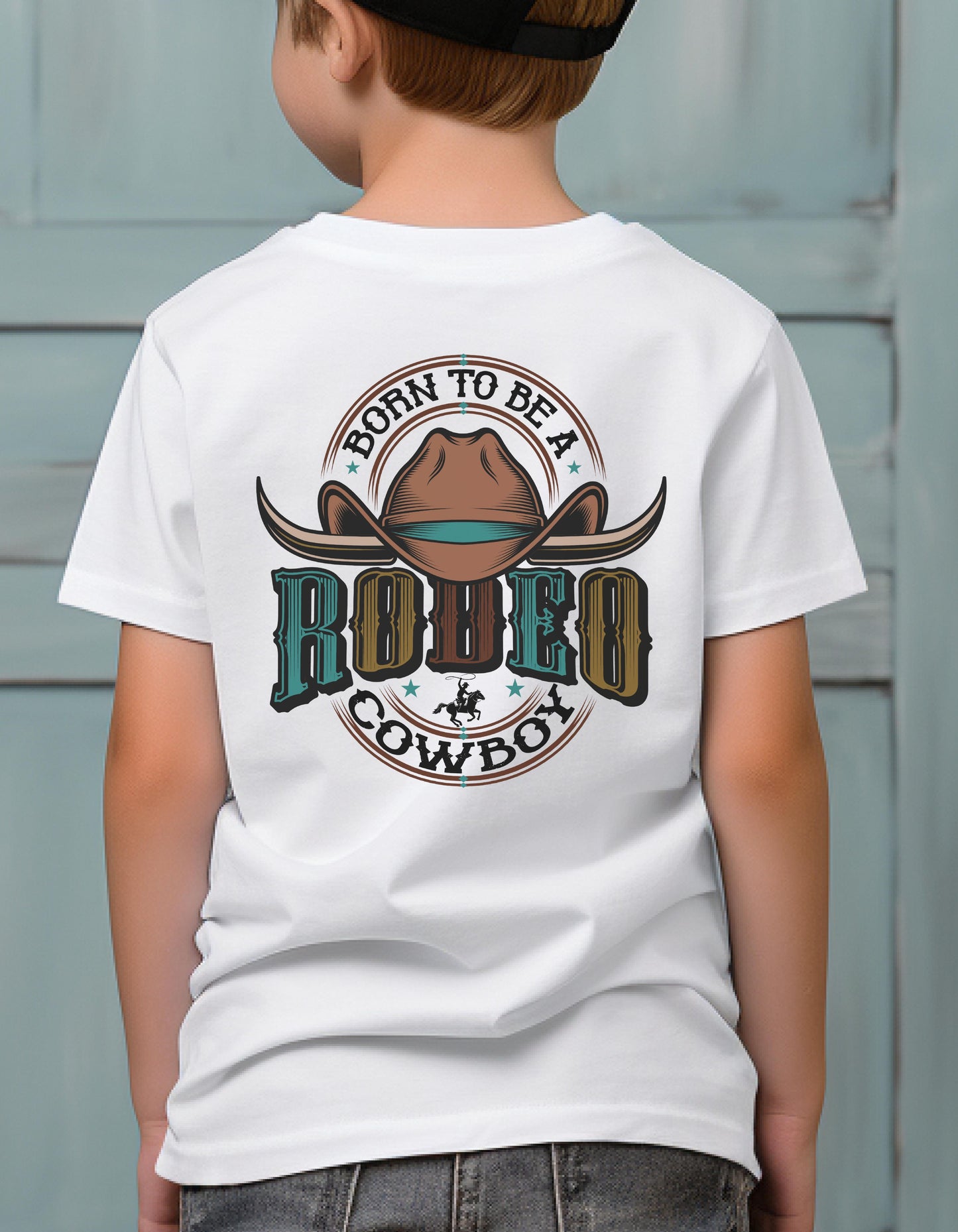 BORN TO BE A COWBOY TEE