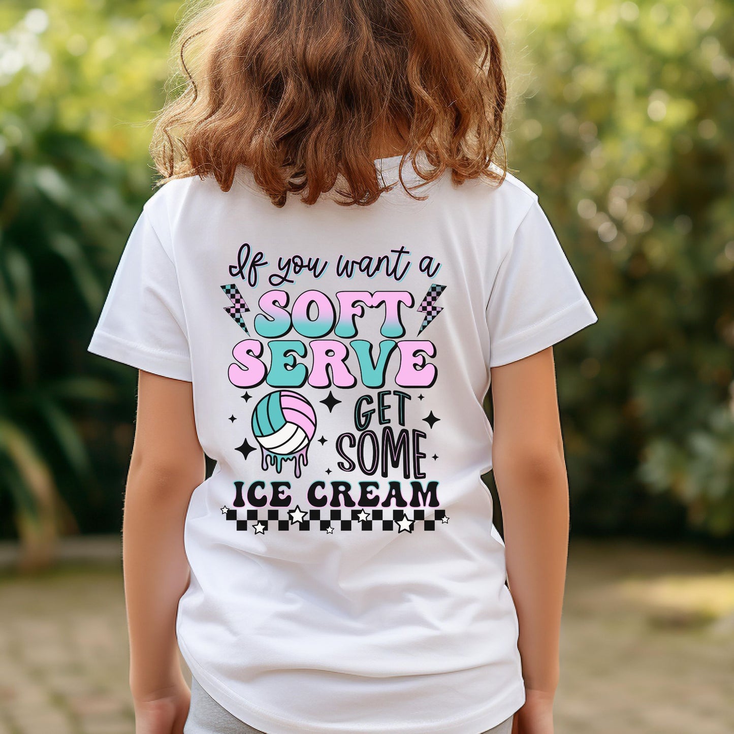 SOFT SERVE VOLLEYBALL YOUTH TEE