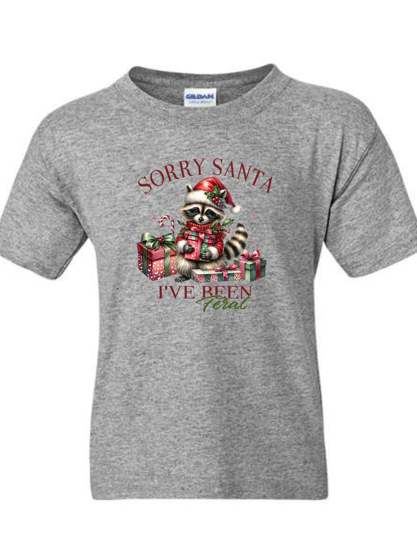SORRY SANTA, I'VE BEEN FERAL TEE