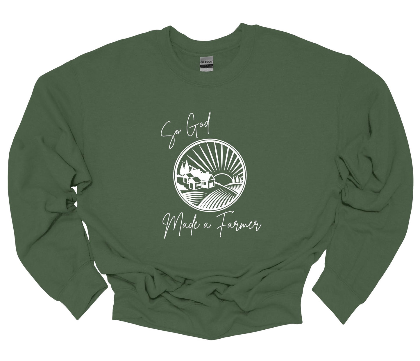 SO GOD MADE A FARMER CREWNECK