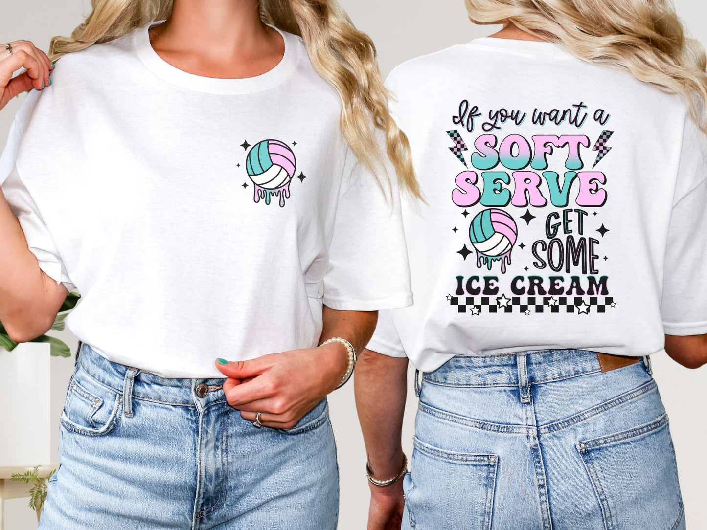 SOFT SERVE VOLLEYBALL TEE