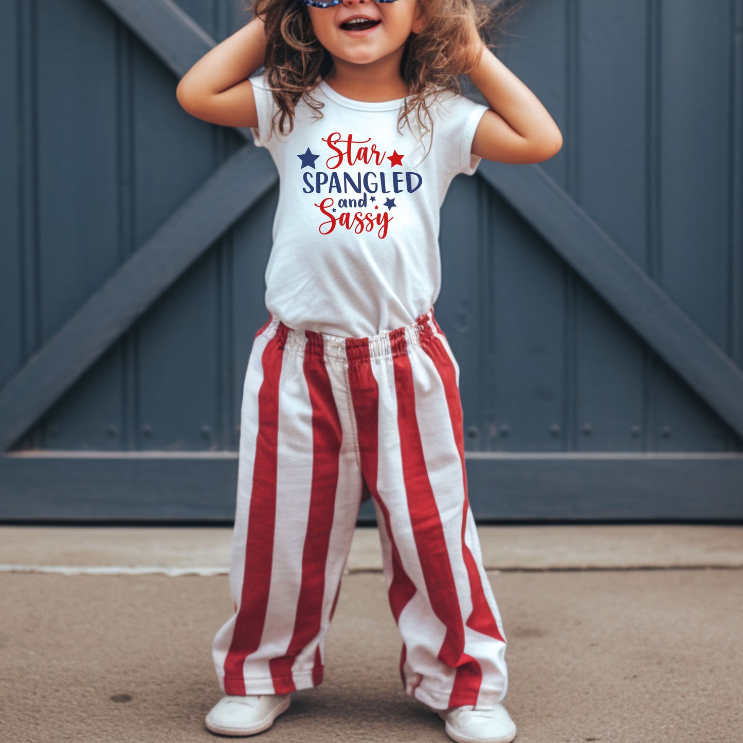 STAR SPANGLED SASSY TEE