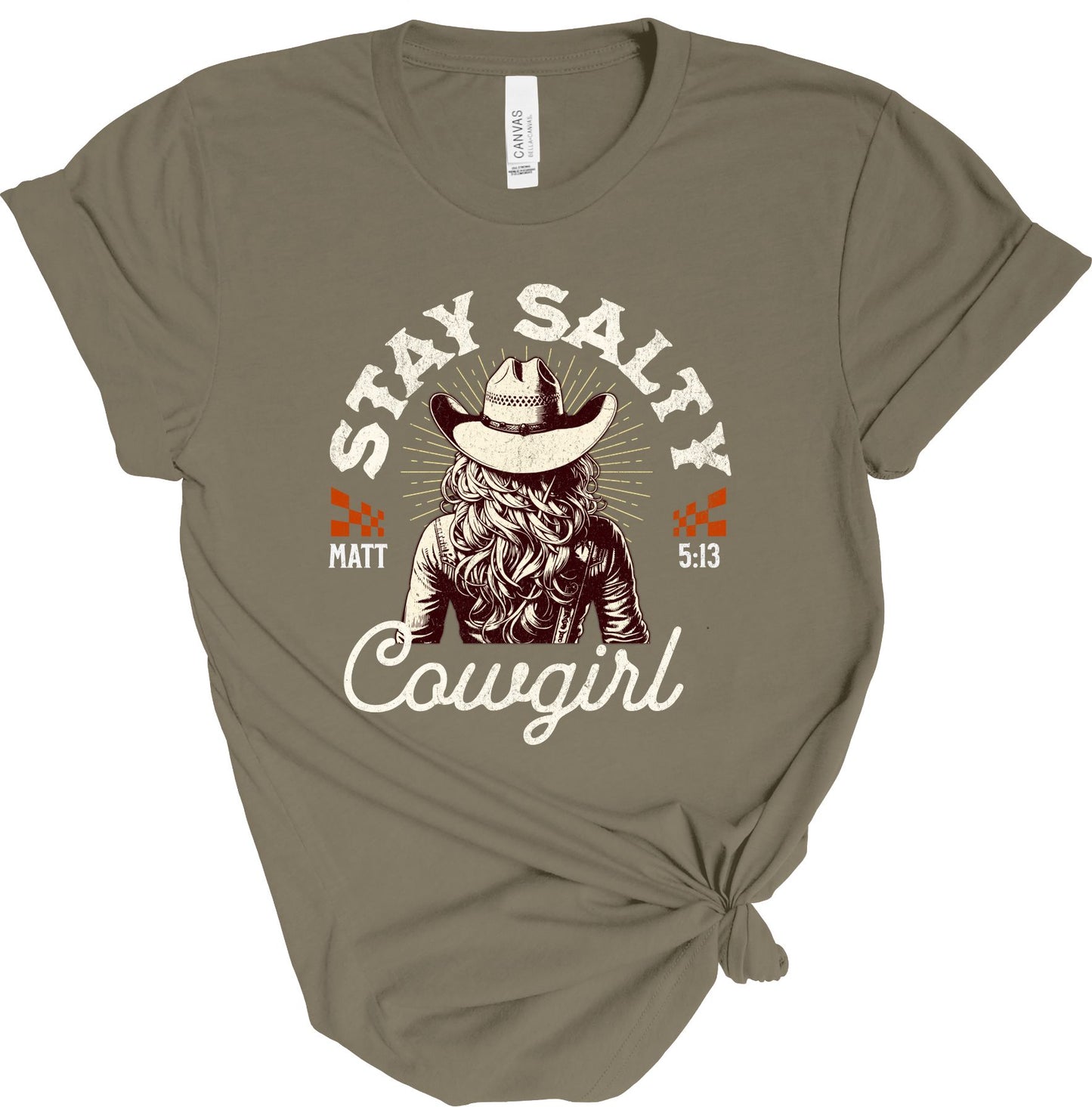 STAY SALTY COWGIRL TEE