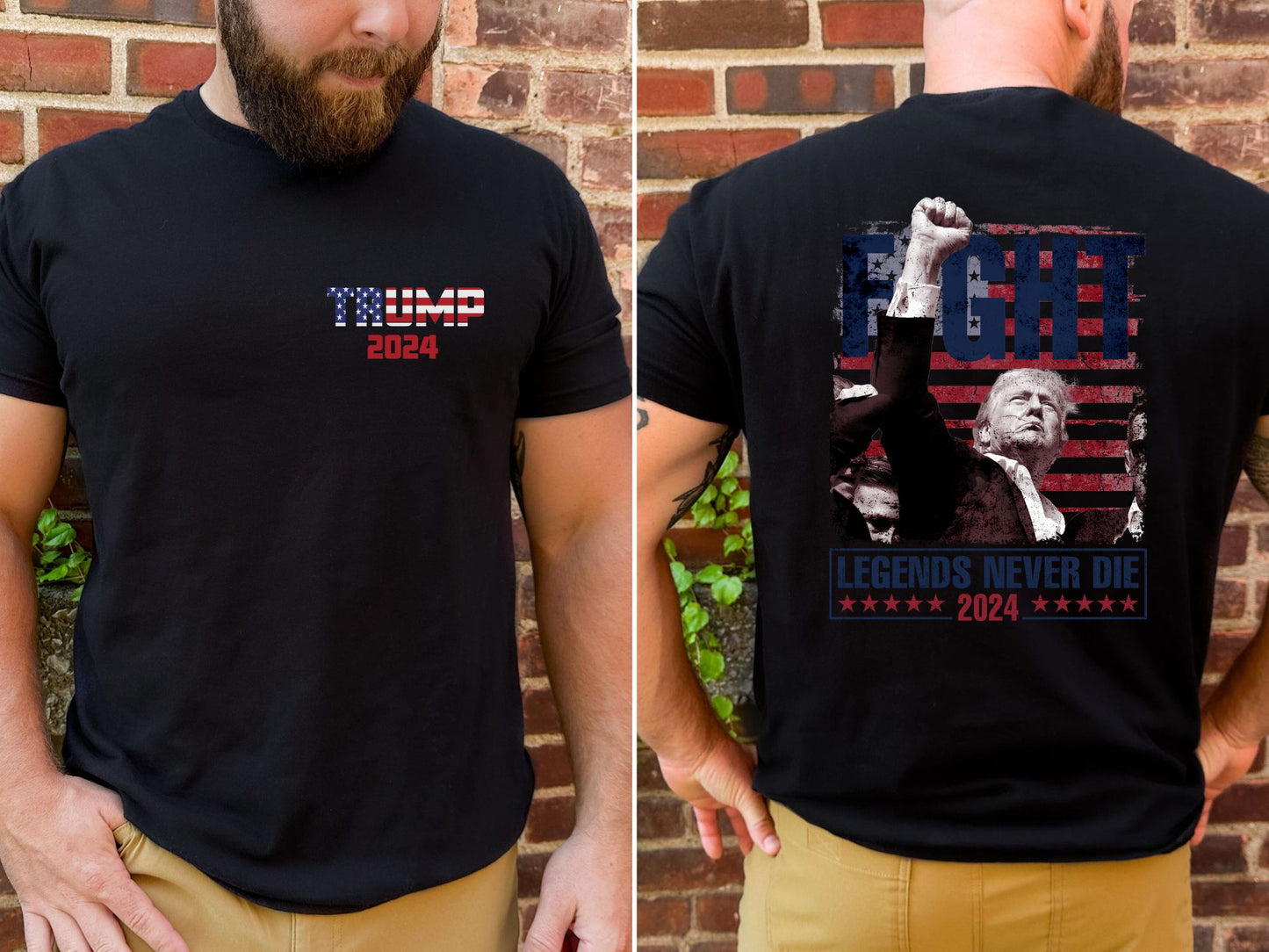 FIGHT- LEGENDS NEVER DIE TEE
