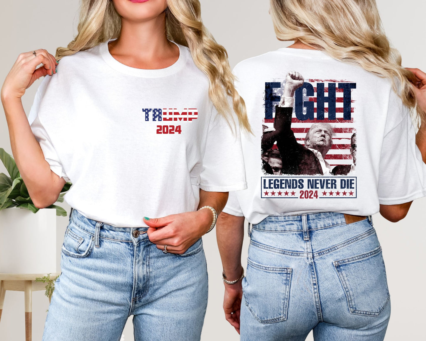 FIGHT- LEGENDS NEVER DIE TEE