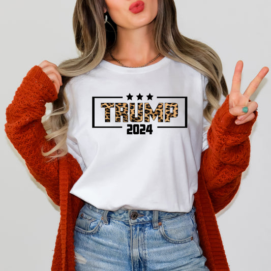 TRUMP 2024 CHEETAH TEE