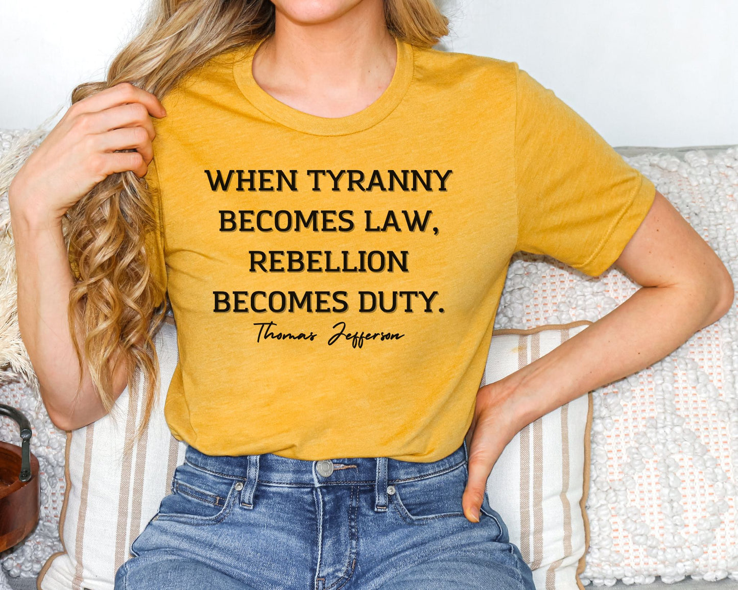 WHEN TYRANNY BECOMES........... TEE