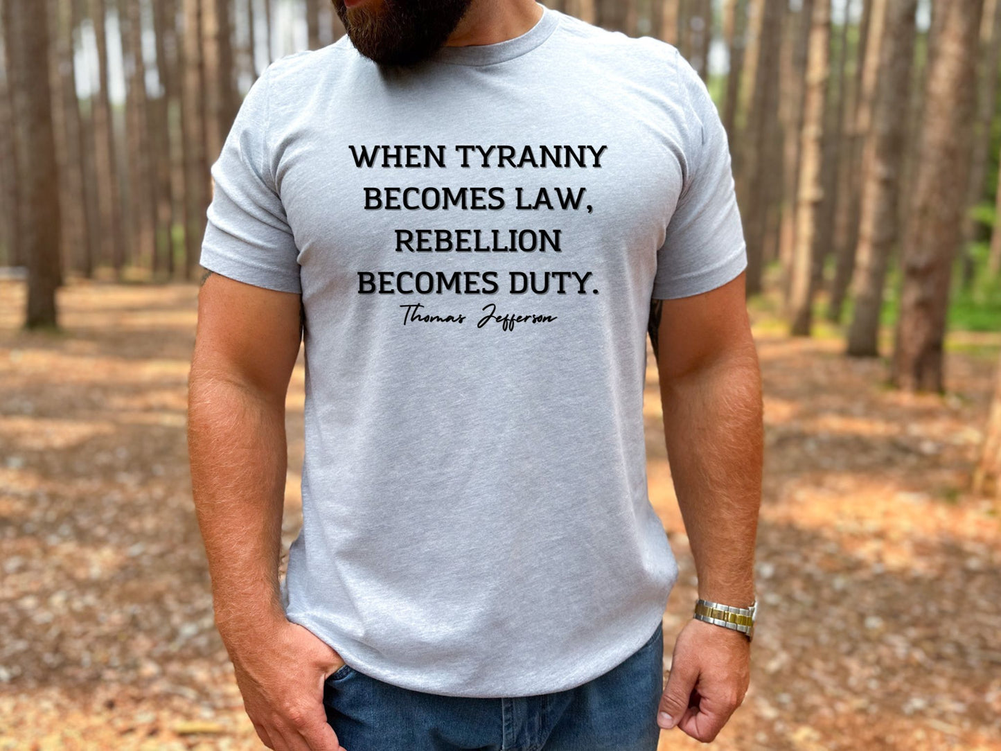 WHEN TYRANNY BECOMES........... TEE