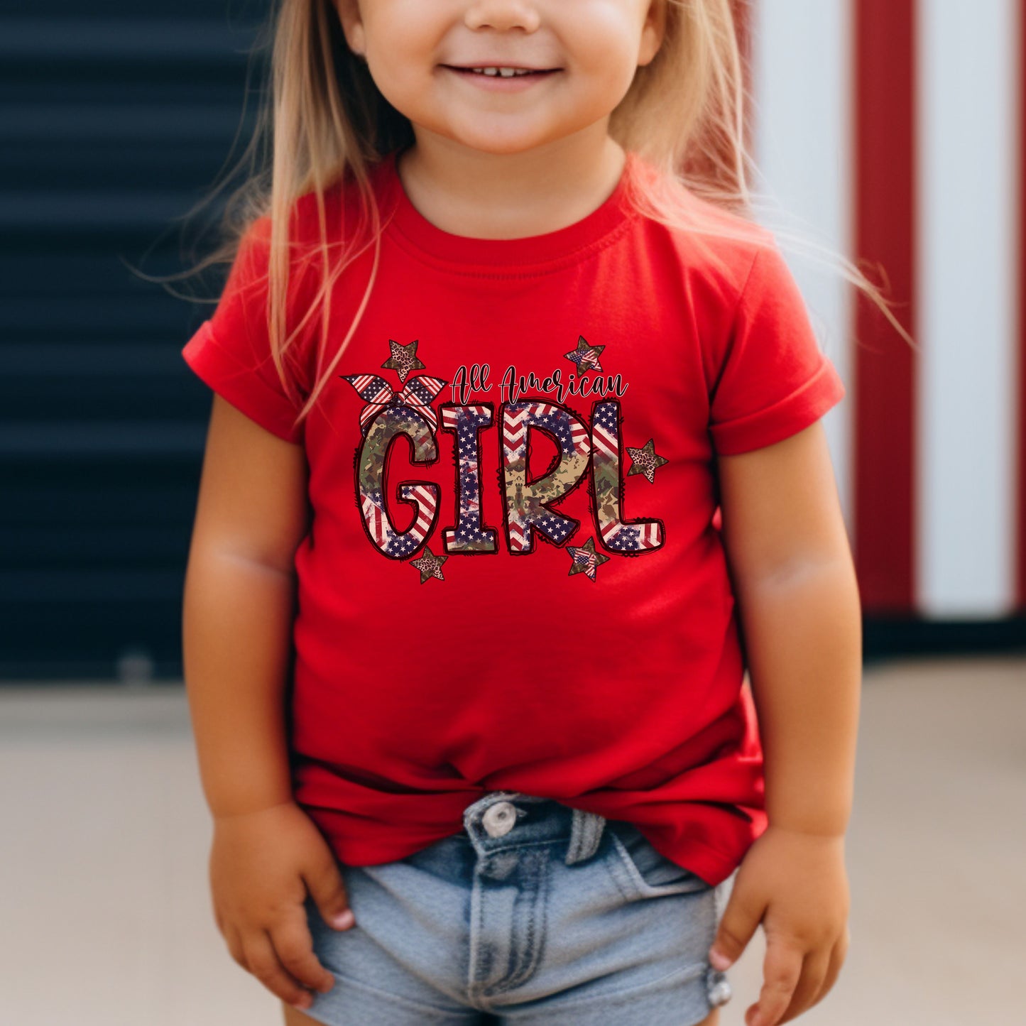 ALL AMERICAN GIRL TEE