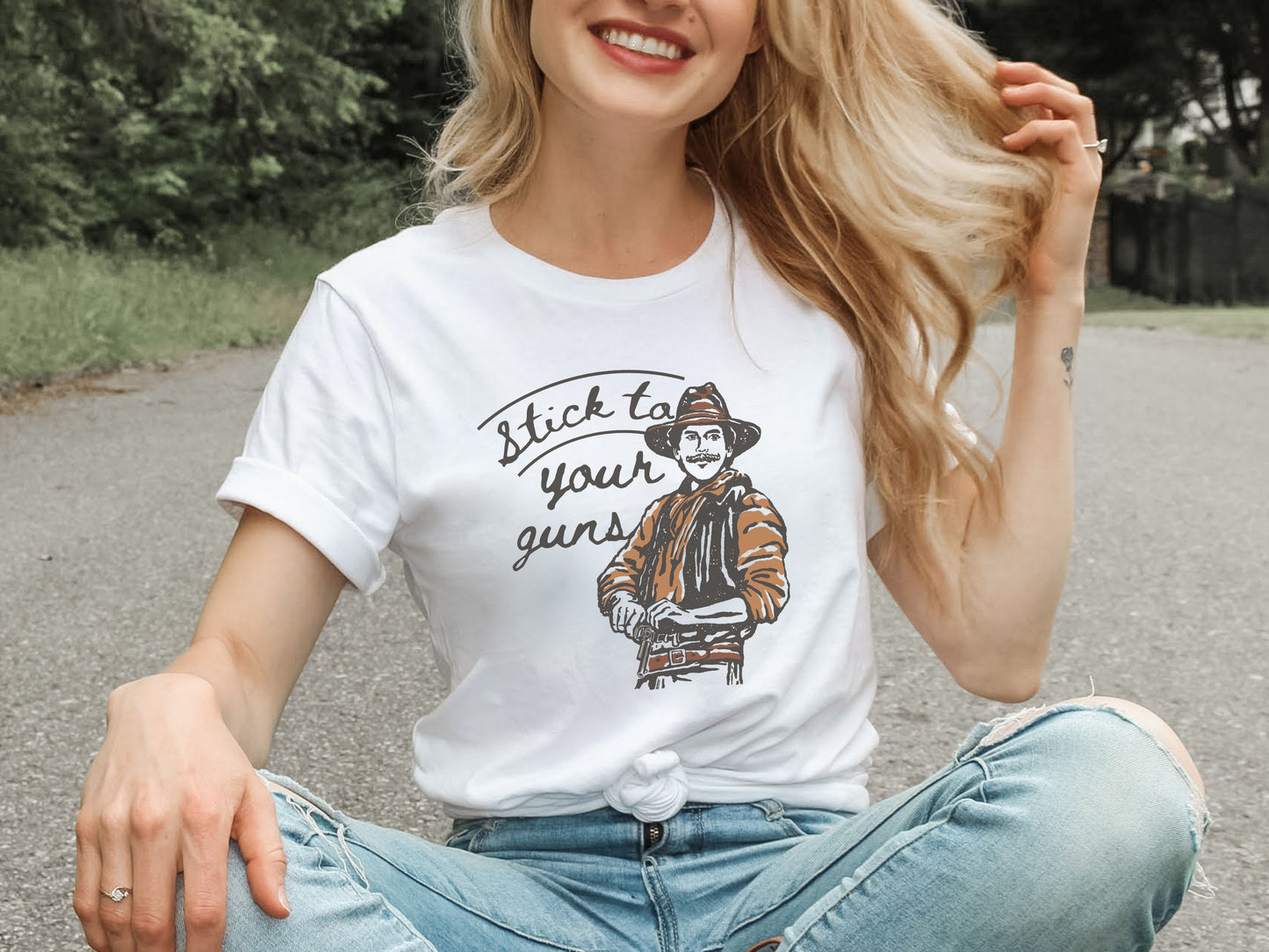 STICK TO YOUR GUNS TEE