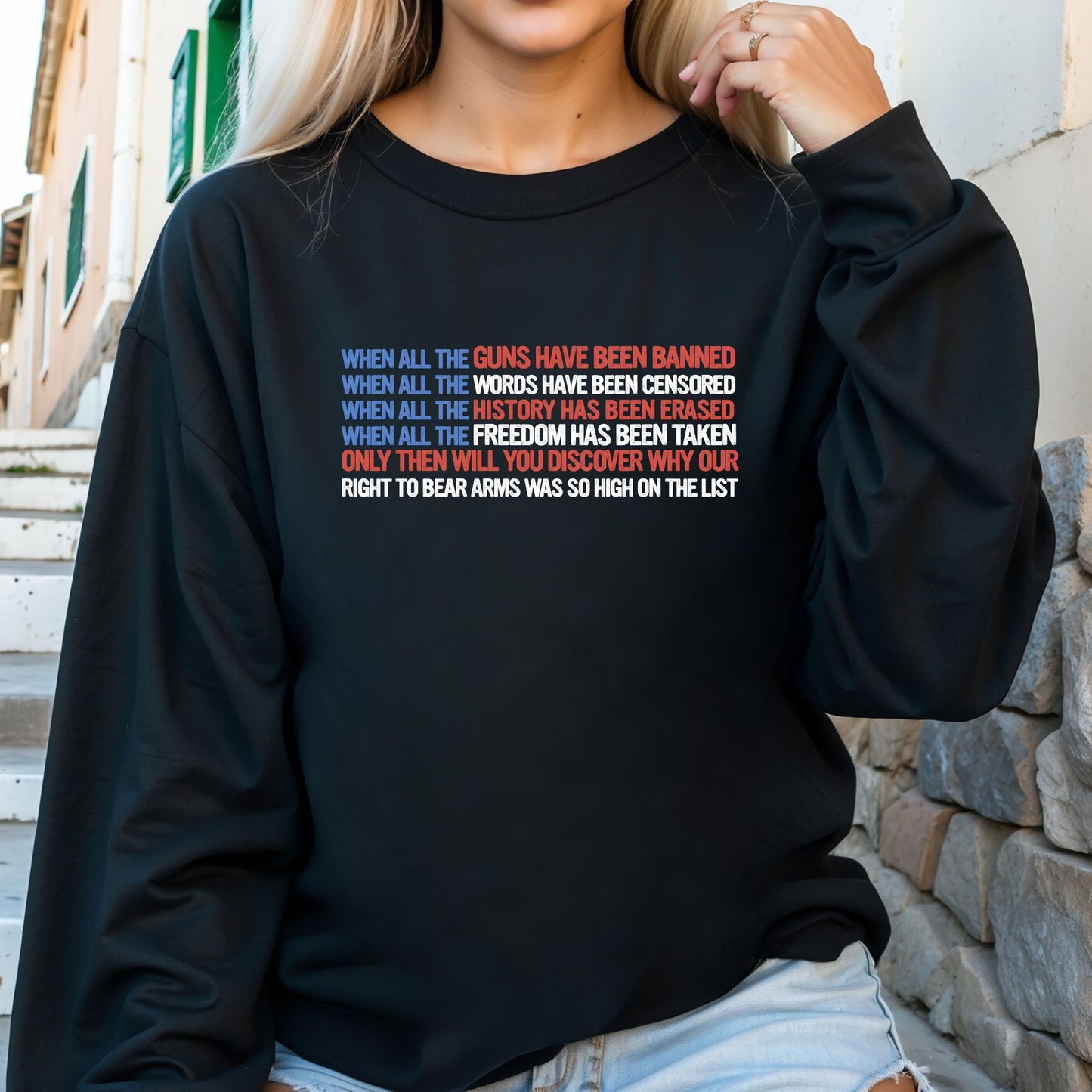 WHEN ALL THE...........CREWNECK