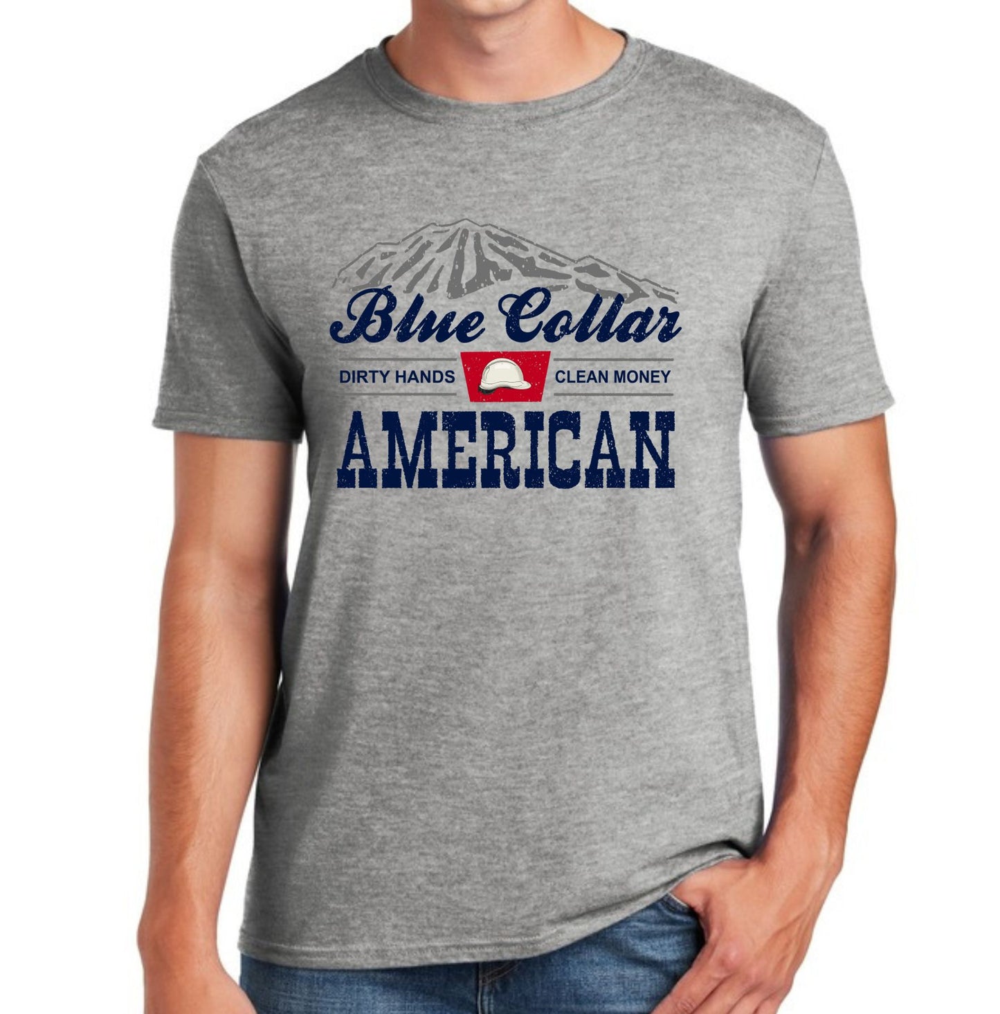 BLUE COLLAR AMERICAN TEE
