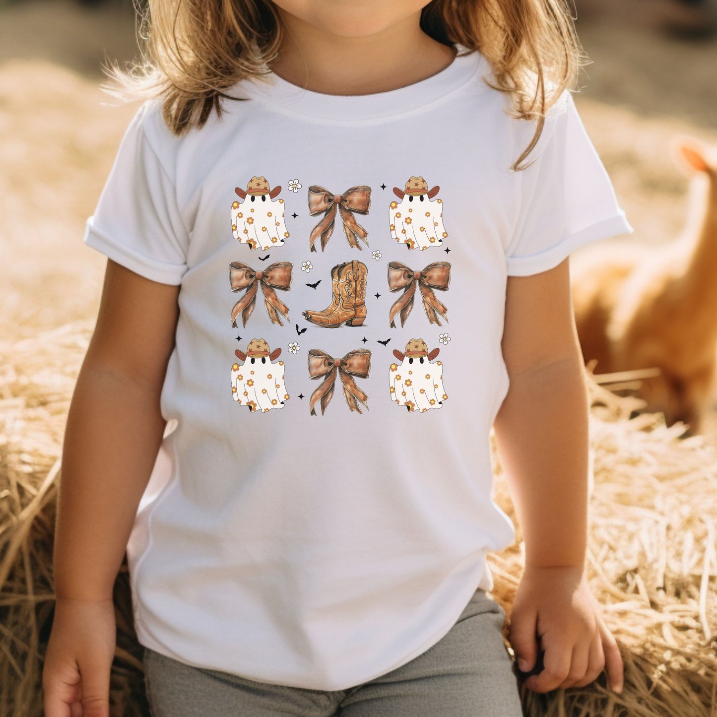 GHOSTS, BOOTS & BOWS YOUTH TEE