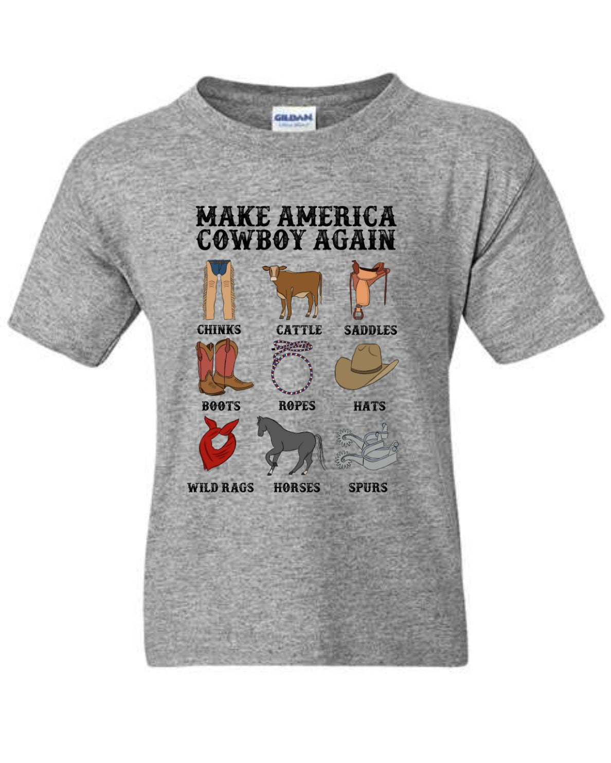 MAKE AMERICA COWBOY AGAIN TEE