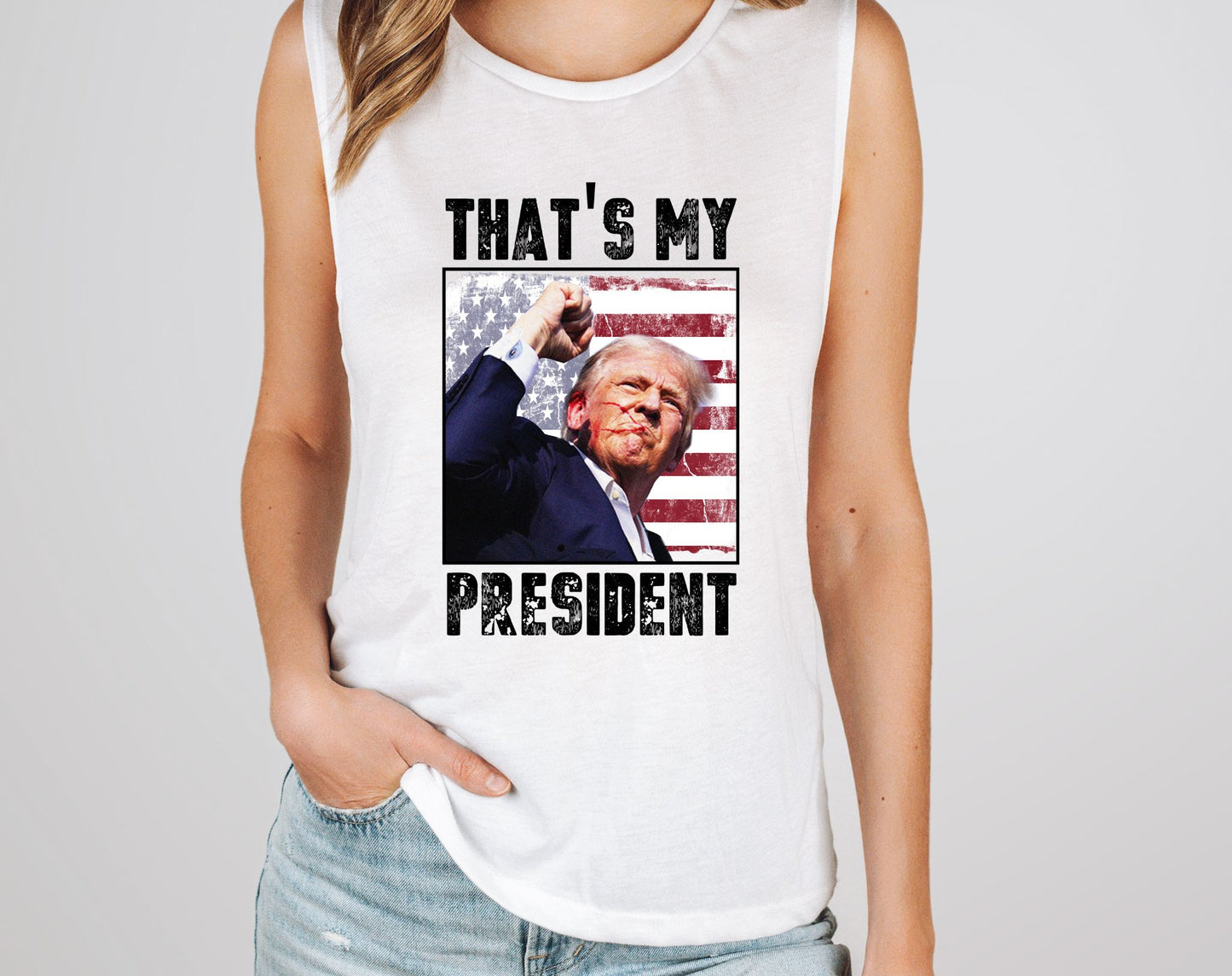 TRUMP - THAT'S MY PRESIDENT TANK