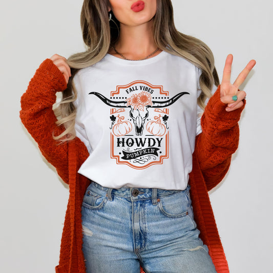 LONGHORN FALL VIBES TEE