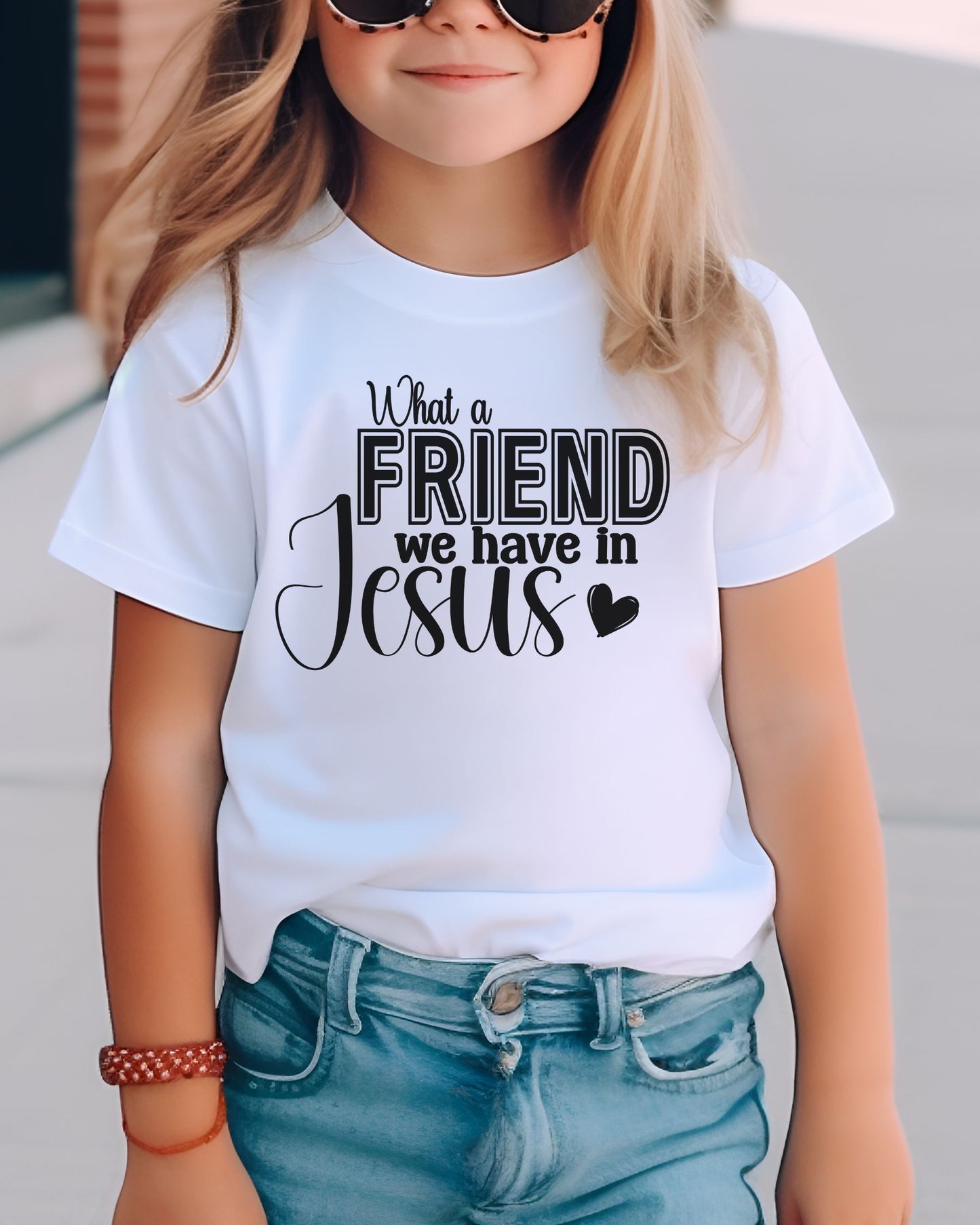 WHAT A FRIEND WE HAVE IN JESUS TEE