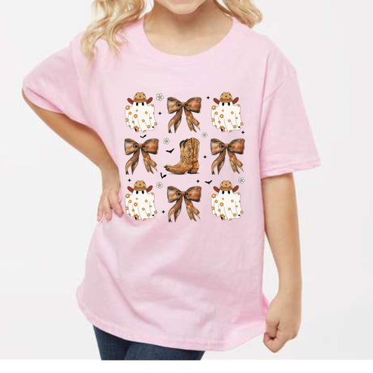 GHOSTS, BOOTS & BOWS YOUTH TEE